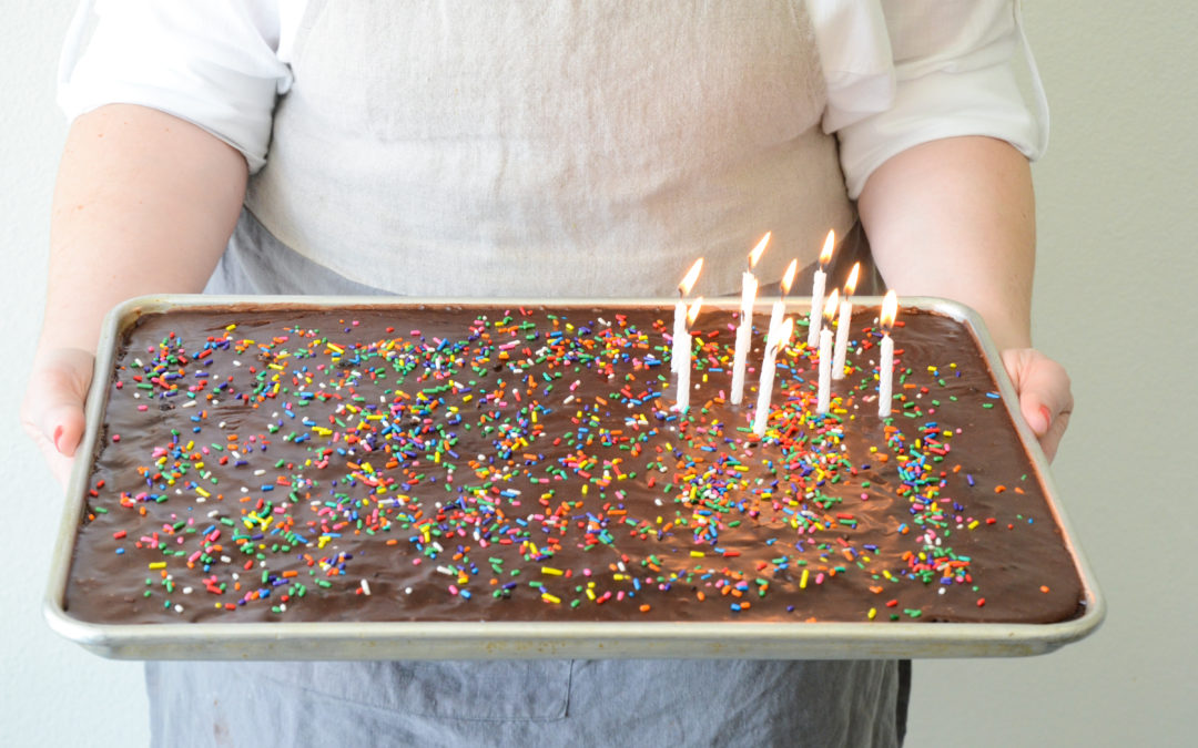 Chocolate Birthday Sheet Cake Recipe